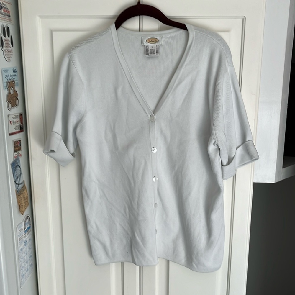Talbots Short Sleeve Sweater-M